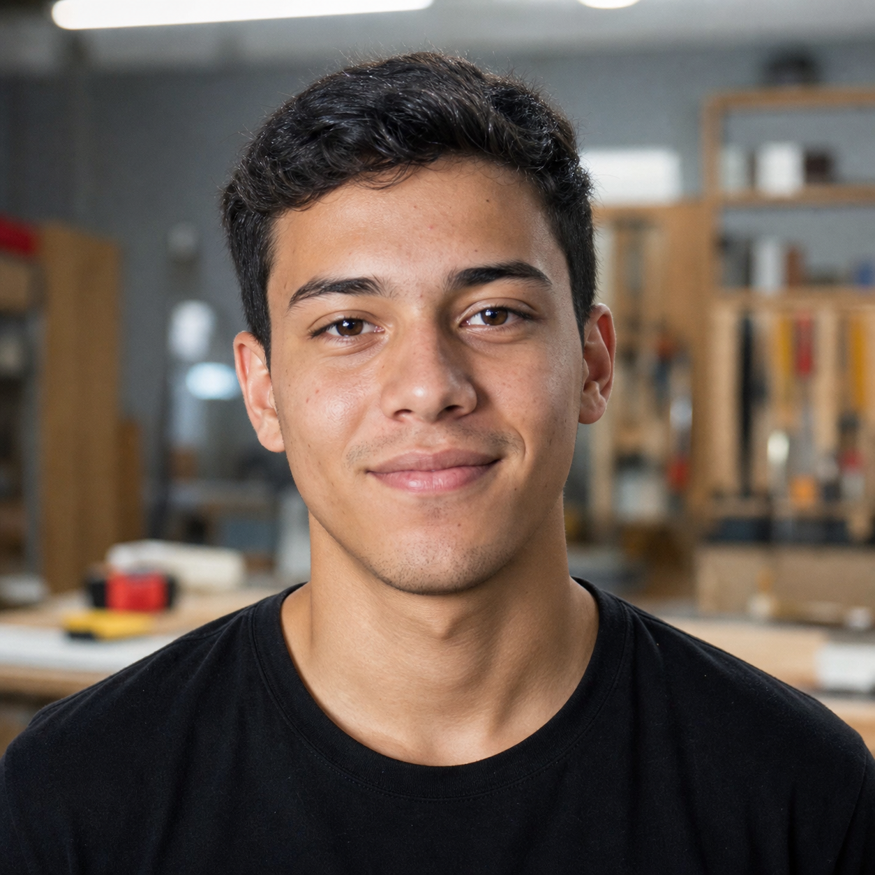 Foto ilustrativa de aluno do curso